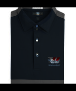 Tom Wishon Jersey Polo Golf Shirt. by Peter Millar. Black, Men&#39;s Size La... - £82.65 GBP