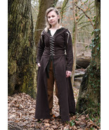⚔️ Medieval Overdress with Lacing – Deep Blue | Authentic Historical Cos... - $79.99