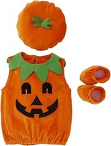 HengShunRui Unisex Baby Pumpkin Costume, Size 6/12 Months - £12.42 GBP
