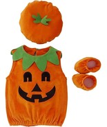 HengShunRui Unisex Baby Pumpkin Costume, Size 6/12 Months - £12.24 GBP