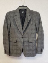 Nine West Womens Suit Jacket Gray Size 2 - £21.44 GBP