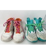 Nike Air Jordan 4.5Y Shoes - Max Aura 4 - XXXVI Guo - Pink Light Blue - $460.35 MXN