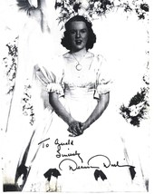 Deanna Durbin autograph-Paper picture-Canadian Singer &amp; Actress - €8,68 EUR