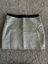 Naf Naf Women&#39;s Mini Skirt EU 36 US 4 Metallic Shimming Lined Zip￼ - $14.99