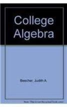 College Algebra [CD-ROM] Beecher/Penna/Bittinger - £17.54 GBP