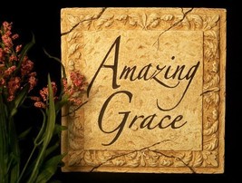 Amazing Grace Inspirational Plaque - £7.81 GBP