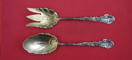 Versailles by Gorham Sterling Silver Salad Serving Set shell bowl 11&quot; - $18,269.40 MXN
