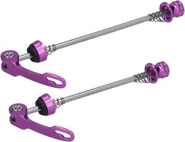 2 Pieces Of Quick Release Skewers For Bicycles, Including A Front Skewer And A - £32.12 GBP