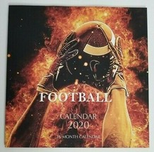 FOOTBALL 2020 NEW Sports 16 Month Calendar - £7.82 GBP