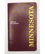 University of Minnesota 1989 - 1990 Calendar and Assignment Book Vintage... - £11.98 GBP