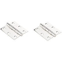 National Hardware N276-972 V514 Door Hinges in Stainless Steel, 2 pack,2... - $30.38