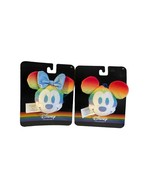 Mickey &amp; Minnie Mouse Disney Rainbow Collection Clip-On Gay Pride Plush ... - $16.57