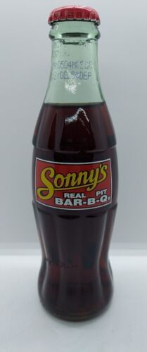 Primary image for 2003 8 OZ COCA COLA - SONNY'S REAL PIT BAR-B-Q 35TH Commemorative Bottle 
