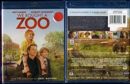We Bought A Zoo BLU-RAY Scarlett Johansson Matt Damon 20TH Century Fox Video New - £6.33 GBP