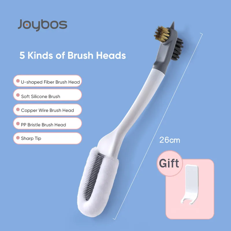 JOYBOS Shoe Cleaner 2 Side Brush For Leather scrub   scrubs Sheepskin Matte  Was - £116.24 GBP