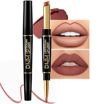 1Pcs Dark Brown Lip Liner and Lipstick Set Kit for Women Matte Lips Kit ... - $184.36 MXN