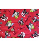 3749. King Features Syndicate BLONDIE &amp; DAGWOOD FLANNEL FABRIC - 40&quot; x2 ... - £11.96 GBP