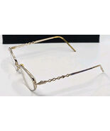 Club Classic Sienna 1590 Lavender Gold Eyeglasses Italy 49 21 135 FRAMES... - $55.60 CAD