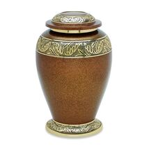 Berkshire Gold 220 Cubic Inches Large/Adult Funeral Cremation Urn for  A... - $200.00
