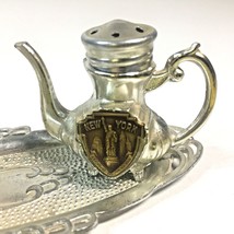 Salt And Pepper Shaker Set New York Statue Of Liberty Tea Coffee Service VTG - £6.13 GBP