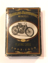 Vintage 1997 Harley Davidson Motorcycle Deck Of Playing Cards 1903-1929 - £7.48 GBP