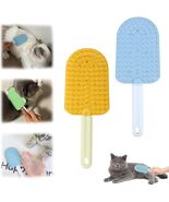 Cat Tongue Comb 2PCS Cat Grooming Brush Long Haired Cats Ice Cream Design - $82.71 MXN