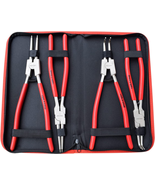TOOLEAGUE 4 Pcs Snap Ring Pliers Set, Circlip Pliers, 13 Inches Internal... - £58.70 GBP