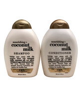 OGX Nourishing + Coconut Milk Shampoo &amp; Conditioner Set 13 Ounce - £15.64 GBP