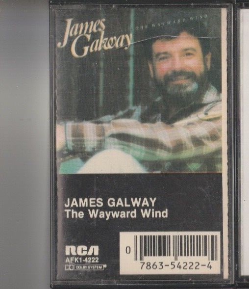 James Galway The Wayward Wind USED Cassette Tape - $0.99