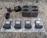 New Code 4 Base Charger CRA-A111_01 &amp; 4 x CRA-B4 CR3600 Batteries - $159.99