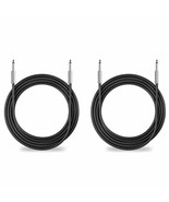 10 Feet Of True 12Awg Patch Cords, 1/4 Male Inch Dj/Pa Audio Speaker Cab... - $45.09 CAD