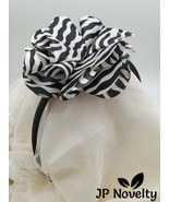 Silk Flower Set On Satin Headband - All Ages - Toddler/Girl, CHOOSE Color - $4.66 CAD