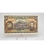 Bolivia Banknote 50 Bolivianos 1928 P-132  UNC - £38.75 GBP