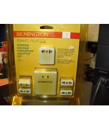 Remington Travel Plus Foreign Voltage Converter Adapter Set TL-265BP  - $20.26 CAD