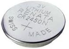 Renata Batteries CR2450 3V Lithium Coin Cell Battery (1 Pack) - £11.18 GBP