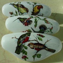 Ceramic Cabinet Drawer Pull 3 Pretty Bird (3) - £19.79 GBP