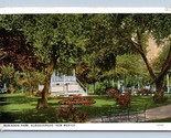 Robinson Park Albuquerque Neuf Mexico NM Unp Wb Carte Postale M1 - $4.04