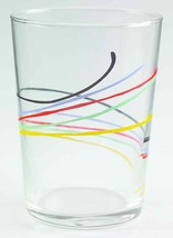 TWO Studio Nova Colorful Threads 17 Ounce Double Old Fashioned Glasses - £19.13 GBP