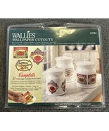 Wallies Campbell&#39;s Vintage Labels Wallpaper Cutouts NOS Collectable Adve... - £7.45 GBP