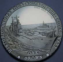 Tristan Da Cunha Crown, 2008 Gem Unc~H.M.S. Ark Royal - £16.38 GBP