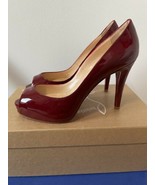 NIB Christian Louboutin Very Prive Patent Heels 100mm Size 36.5 - $343.00