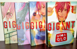 GIGANT Manga By Hiroya Oku Vol.1-5 English Version FREE SHIPPING  - $125.90