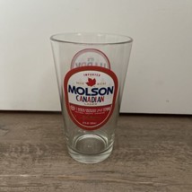 Molson Canadian Lager “It’s Happy Hour Somewhere” Pint Glass Toronto, Vancouver - £9.99 GBP