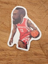 James Harden Sticker Basketball Rockets 76ers Laptop Water Bottle Nba - £1.59 GBP