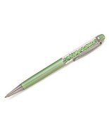 Green Floating Crystal Ball point Pen Free Shipping Great Gift Idea - $31.31