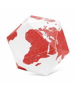 Here The Personal 3 Dimensional Globe by Countries Red (Small) - Palomar - £23.00 GBP