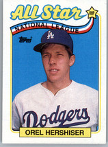 1989 Topps 394 Orel Hershiser All Star Los Angeles Dodgers - £0.98 GBP