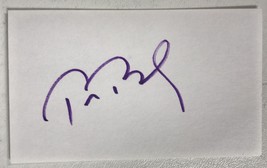 Tom Brady Signed Autographed 3x5 Index Card #2 - £79.92 GBP