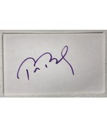 Tom Brady Signed Autographed 3x5 Index Card #2 - £78.44 GBP
