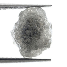 RAW Silver Grey Color 2.46 Ct Loose Rare Rough Natural Fabulous Diamond - £36.12 GBP